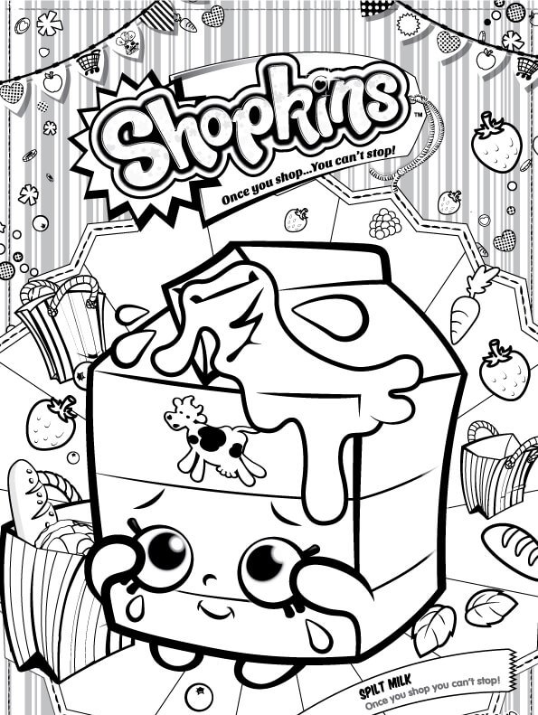 Kids-n-fun.com | Coloring page Shopkins shopkins 28